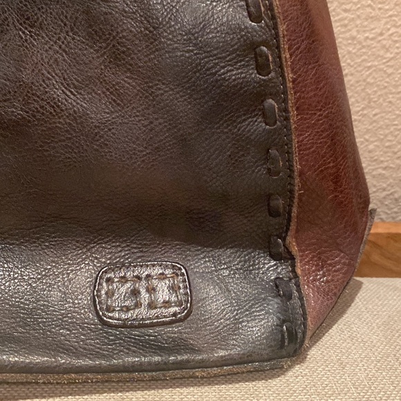 Bed Stu Dark Brown Leather Tote Bag - Picture 9 of 16